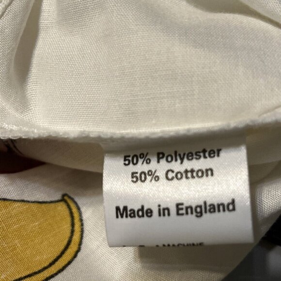 Vintage Christmas Pillowcase Santa Sack toys 50% Polyester/ cotton England - Picture 14 of 15